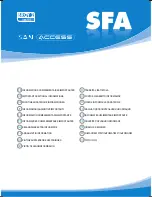 Preview for 9 page of SFA SANIACCESS3 Installation Instructions Manual