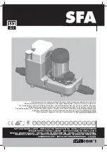 Preview for 1 page of SFA SANICOM 1 Installation Instructions Manual