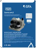 SFA Sanicom2 Quick Start Manual preview