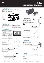 Предварительный просмотр 4 страницы SFA SANICONDENS Clim Classic Quick Start Manual