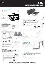 Предварительный просмотр 6 страницы SFA SANICONDENS Clim Classic Quick Start Manual