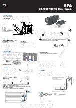 Предварительный просмотр 9 страницы SFA SANICONDENS Clim Classic Quick Start Manual