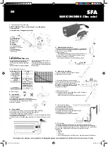 Preview for 4 page of SFA SANICONDENS CLIM MINI Installation Instructions Manual