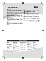 Предварительный просмотр 14 страницы SFA SANICONDENS deco Plus Operating & Installation Manual