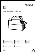 Preview for 1 page of SFA Sanicondens Mini v02 Operating & Installation Manual