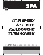 Предварительный просмотр 1 страницы SFA sanidouche flat Manual