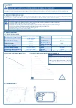 Preview for 2 page of SFA Sanifast ZH190 Operating & Installation Manual