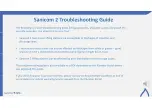 Предварительный просмотр 3 страницы SFA Saniflo Sanicom 2 Troubleshooting Quick Manual