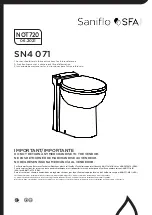 Предварительный просмотр 1 страницы SFA SANIFLO SN4 071 Manual