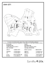 Preview for 20 page of SFA SANIFLO SN4 071 Manual