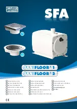 Предварительный просмотр 1 страницы SFA SANIFLOOR 1 Installation Instructions Manual