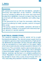 Preview for 113 page of SFA SANIFOS 110 Installation Instructions Manual