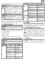 Preview for 17 page of SFA SANIPUDDLE Installation And Operating Manual