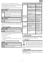 Preview for 27 page of SFA SANIPUDDLE Installation And Operating Manual