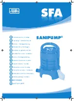 Preview for 1 page of SFA SaniPump Operating & Installation Manual