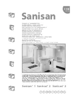 SFA Sanisan 1 Installation Instructions Manual предпросмотр