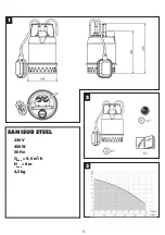 Предварительный просмотр 3 страницы SFA SANISUB STEEL Operating & Installation Manual