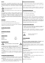 Preview for 10 page of SFA Watermatic VD120 Installation Manual