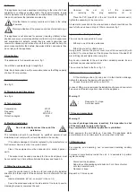 Preview for 12 page of SFA Watermatic VD120 Installation Manual