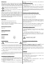 Preview for 24 page of SFA Watermatic VD120 Installation Manual