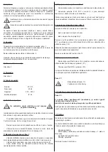 Preview for 32 page of SFA Watermatic VD120 Installation Manual