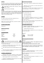 Preview for 38 page of SFA Watermatic VD120 Installation Manual