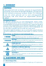 Предварительный просмотр 19 страницы SFA ZPS 2.3 Operation And Assembly Instructions