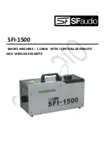 Preview for 1 page of SFaudio SFI-1500 Manual