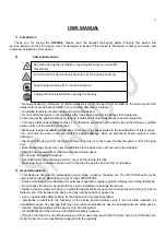 Preview for 3 page of SFaudio SFI-1500 Manual