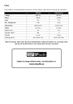 Preview for 4 page of SFaudio SFP-400 Instruction Manual