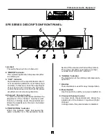 Preview for 3 page of SFaudio SFR-7000 User Manual