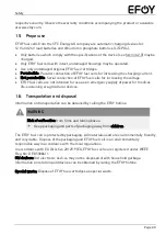 Preview for 10 page of SFC Energy EFOY 150 User Manual