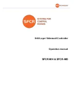 Preview for 1 page of SFC SFCR-MD Operation Manual