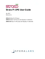 Sferalabs Strato Pi UPS User Manual preview