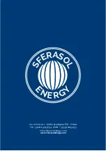 Preview for 20 page of Sferasol Energy SFERASOL SF-A Use And Maintenance