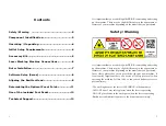 Предварительный просмотр 3 страницы SFX SFX-GS Operation Manual