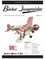 SG Models Bucker Jungmeister SEA212 Assembly Manual preview