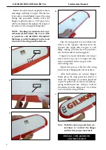 Preview for 4 page of SG Models GILMORE RED LION RACER 33cc Assembly Manual