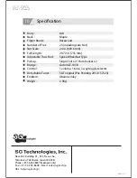 Preview for 12 page of SG Technologies SGT-3DPEG Owner'S Manual