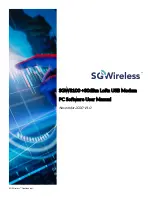 SG Wireless SGW8100 User Manual preview