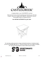 SG CASTLECREEK 675420 Manual preview