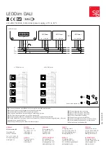 Preview for 1 page of SG DALI LEDDim Manual