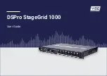 Preview for 1 page of SG DSPro StageGrid 1000 User Manual