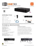 SG SGSBox Quick Instruction Manual preview