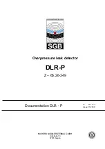 SGB DLR-P Manual preview