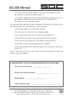 Preview for 9 page of SGC Smartuner SG-235 Installation And Operation Manual