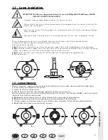 Предварительный просмотр 9 страницы SGM Giotto spot 1200 User Manual