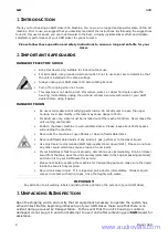 Preview for 2 page of SGM Hazer 400 Quick Start Manual