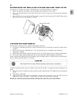 Preview for 17 page of SGM Idea Par LED Zoom RGB Instruction Manual