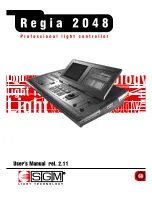 Preview for 1 page of SGM Regia 2048 User Manual